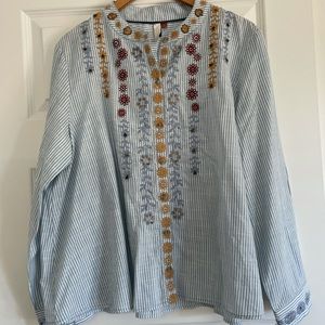 Women’s boho cotton shirt